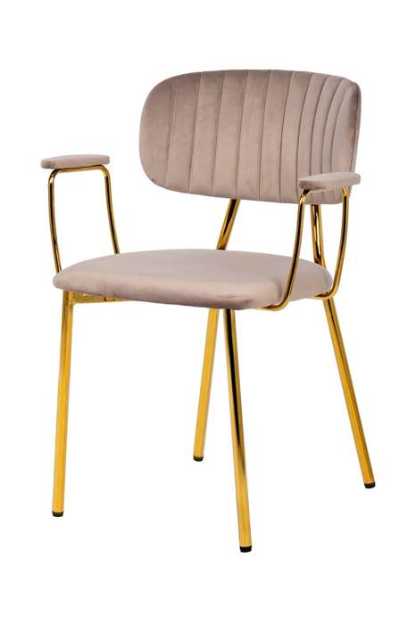 Chair Kian 225 set of 2 taupe - Afbeelding 2