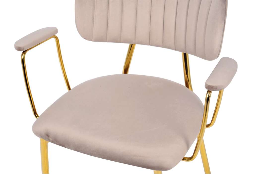 Chair Kian 225 set of 2 taupe - Afbeelding 4