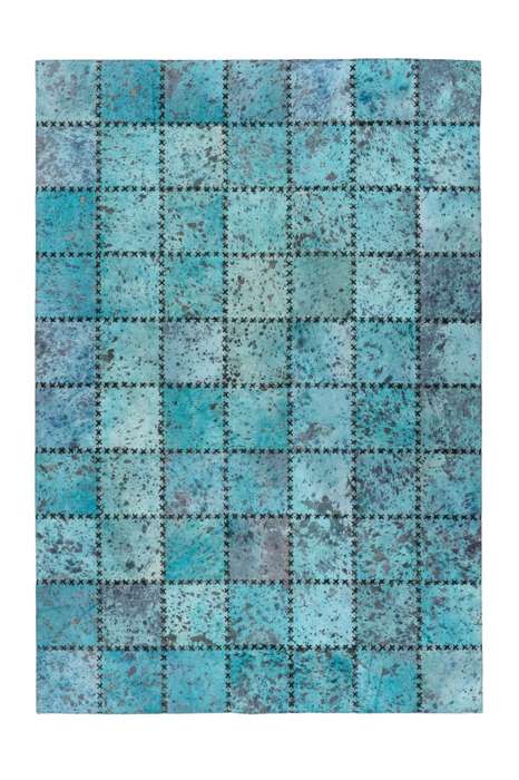 Voila 100 turquoise 200x290cm - Afbeelding 2
