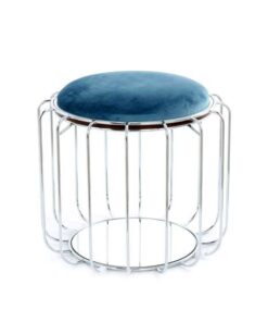 Bijzettafel Comfortafel 110 petrol/zilver