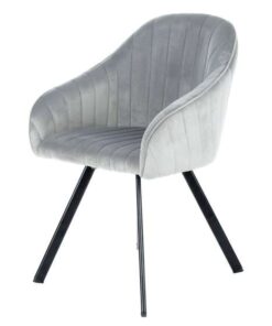 Chair Jodie 125 set of 2 silver