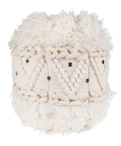 Pouf Bohist 525 cream 35cm x 35cm