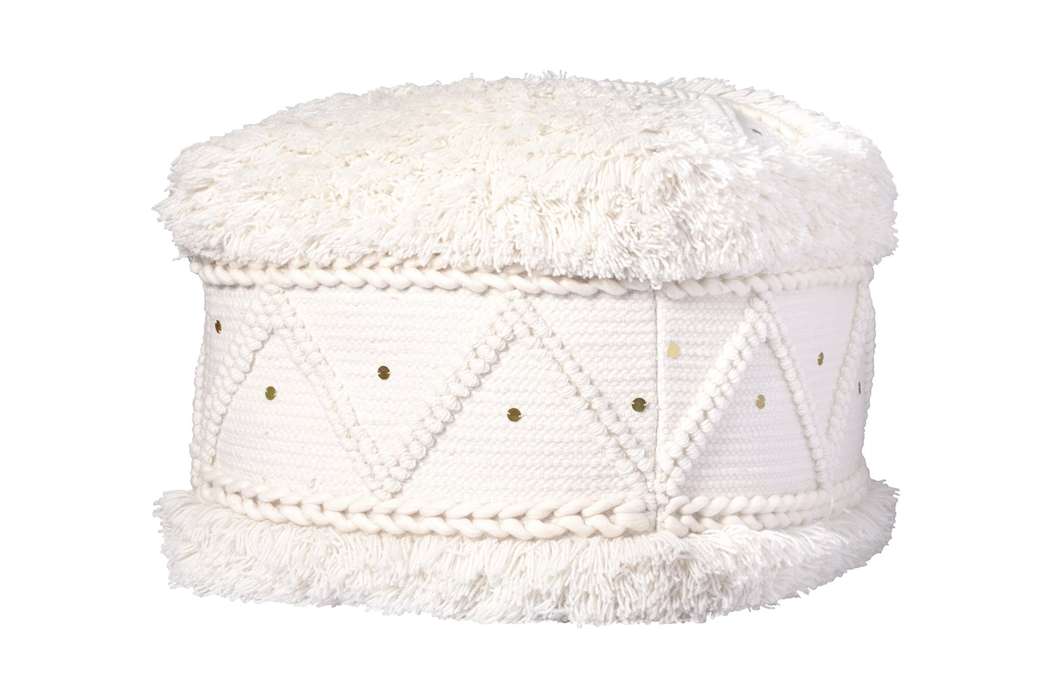 Pouf Bohist 525 Cream 50cm x 50cm