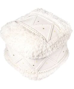 Alternative view of Pouf Bohist 525 Cream 50cm x 50cm