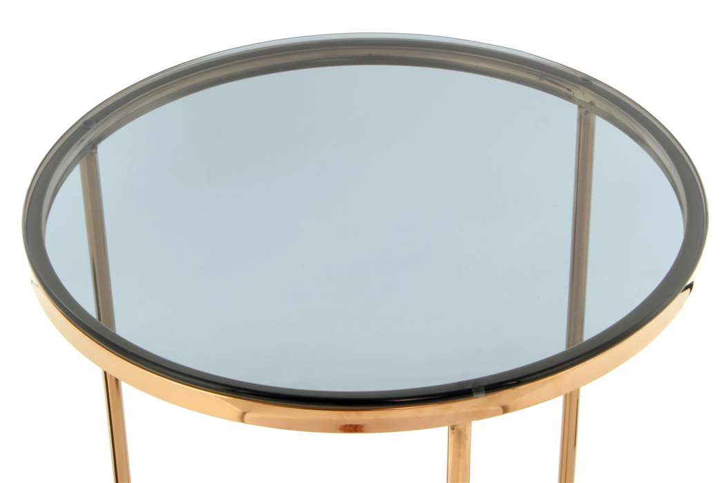 Sidetable Wynona 225 grijs/goud - Afbeelding 3
