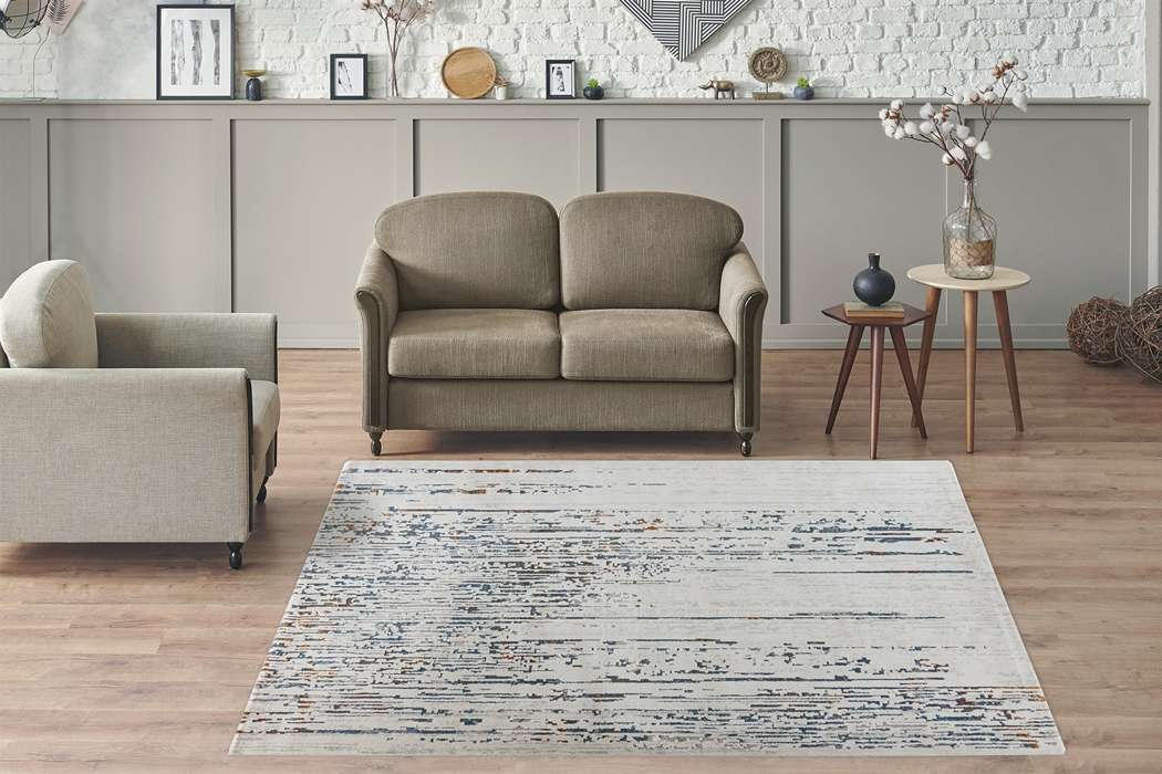 Lorin 425 grijs/multi 80x150cm - Afbeelding 2