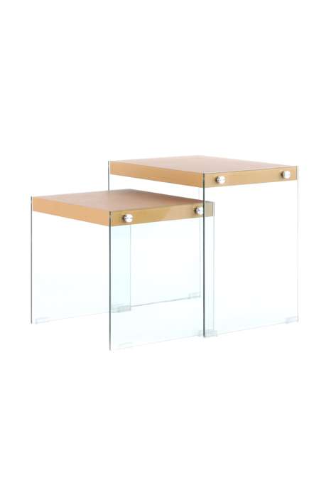 Sidetable set v 2 Elementary 225 goud