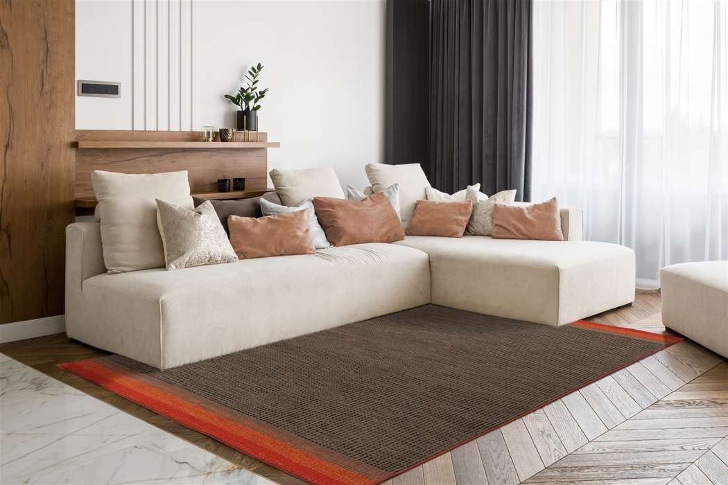 Twice 325 bruin 180x240cm - Afbeelding 2