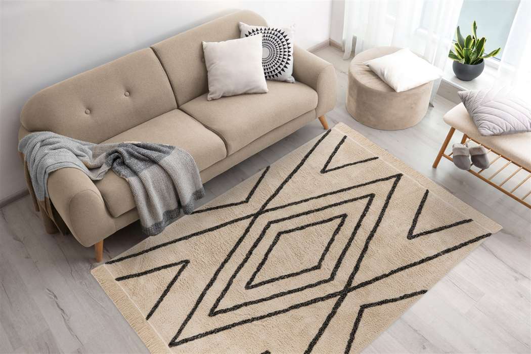 Mylen 525 creme/zwart 120x170cm - Afbeelding 2