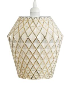 Hanglamp Lumi goud/wit