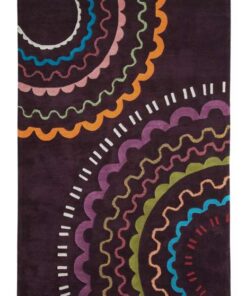 Spirit 3086 multi/paars 140x200cm