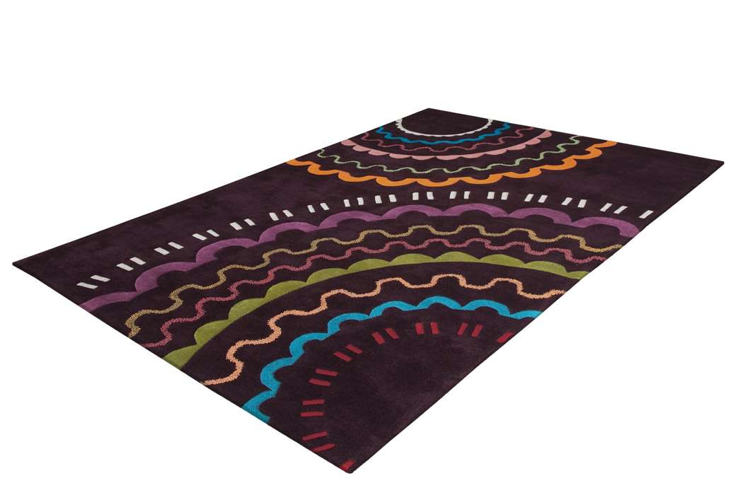 Spirit 3086 multi/paars 140x200cm - Afbeelding 4