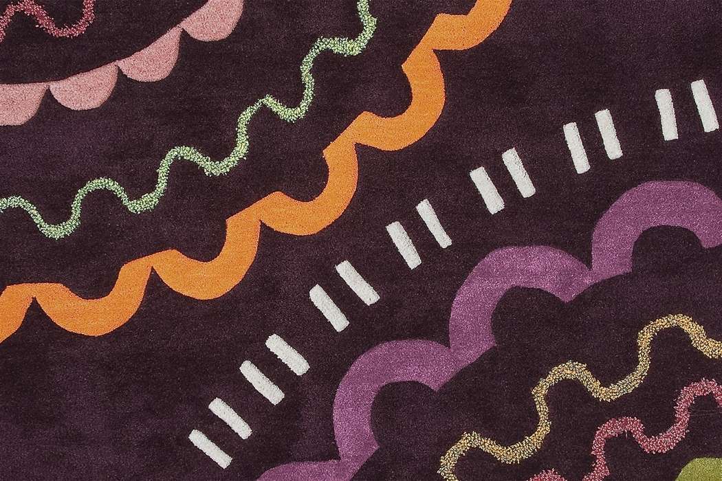 Spirit 3086 multi/paars 170x240cm - Afbeelding 3