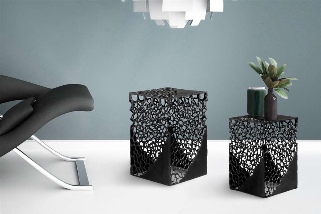Sidetable set v 2 Delta 125 zwart - Afbeelding 2