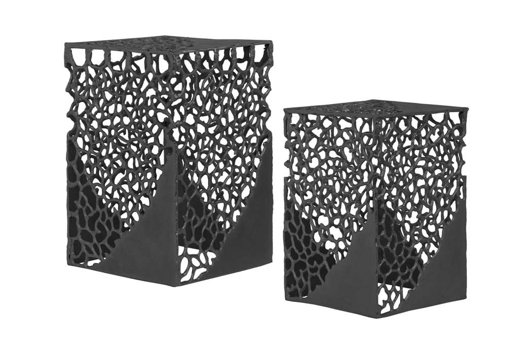Sidetable set v 2 Delta 125 zwart