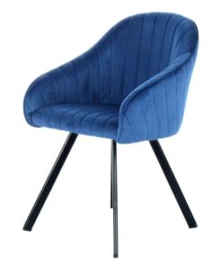Chair Jodie 125 set of 2 dark blue