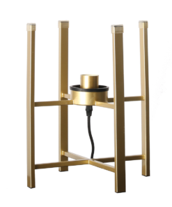 Table lamp Larino base, gold