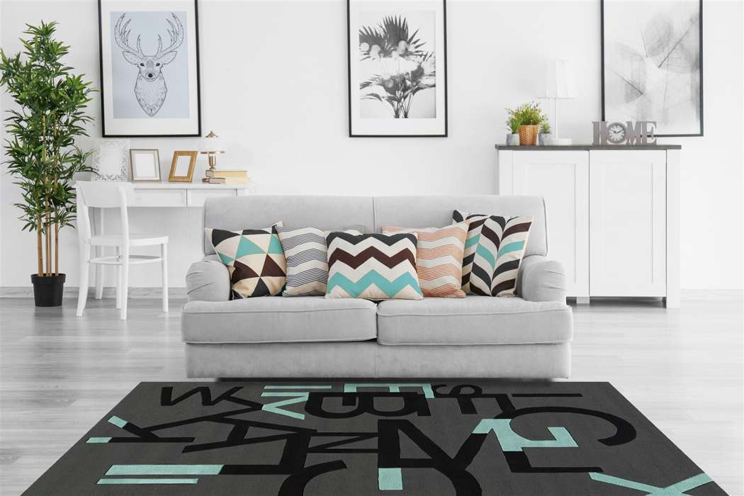 Sam 4161 grijs/zwart 140x200cm - Afbeelding 2