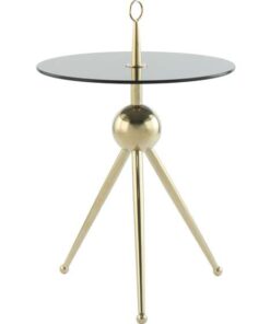 Sidetable Ontario 325 goud/grijs