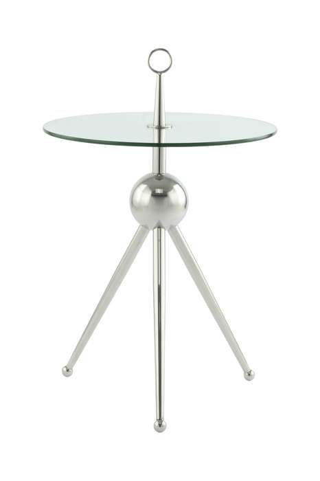 Sidetable Ontario 325 zilver