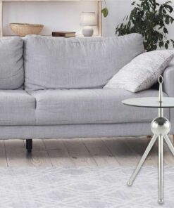 Alternative view of Sidetable Ontario 325 zilver/grijs