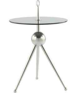 Sidetable Ontario 325 zilver/grijs