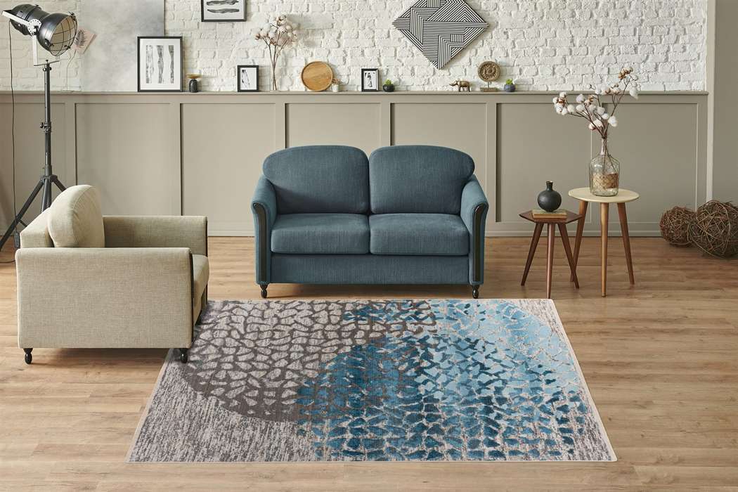 Dilan 400 multi/blauw 120x170cm - Afbeelding 2