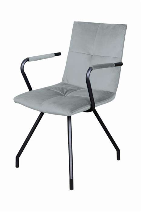 Stoel Eaden 225 set van 2 grijs