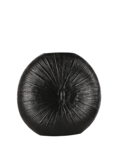 Vase Livorno medium black
