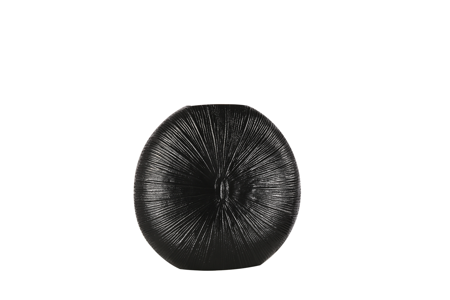Vase Livorno medium black
