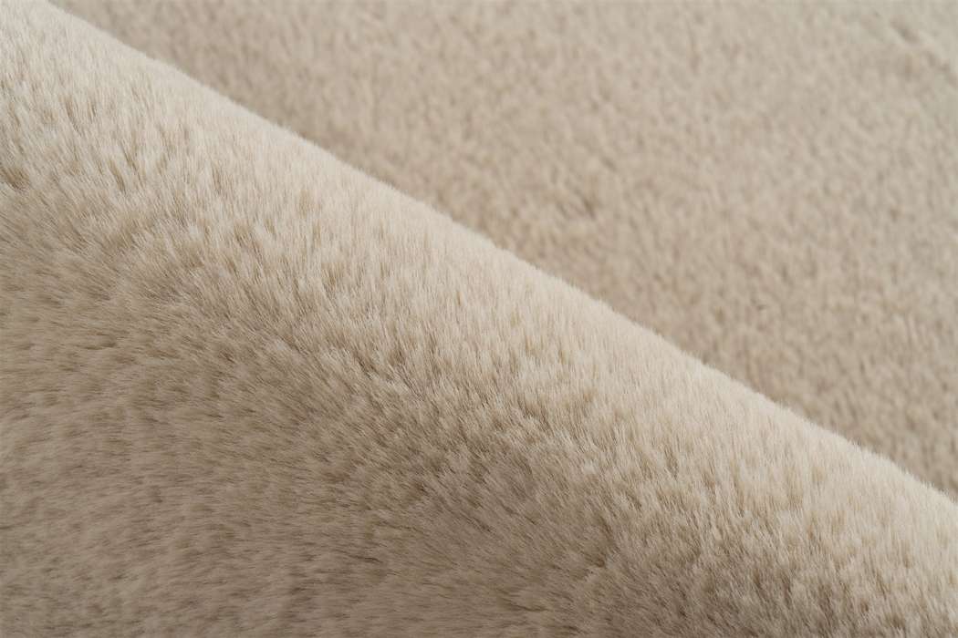 Badmat Rabbit light 50x90cm, beige - Afbeelding 3