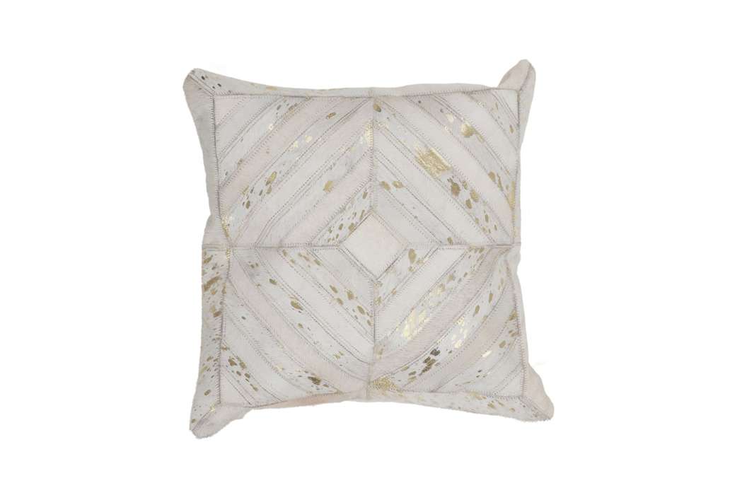 Kussen Spark 410 ivoor / goud 45cm x 45cm
