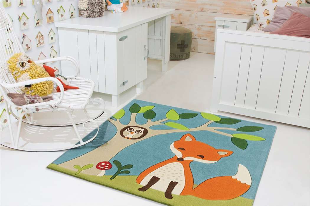Joy 4189 multi Fox 130x130cm - Afbeelding 2
