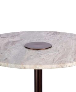 Alternative view of Side table Harriet 100 brown