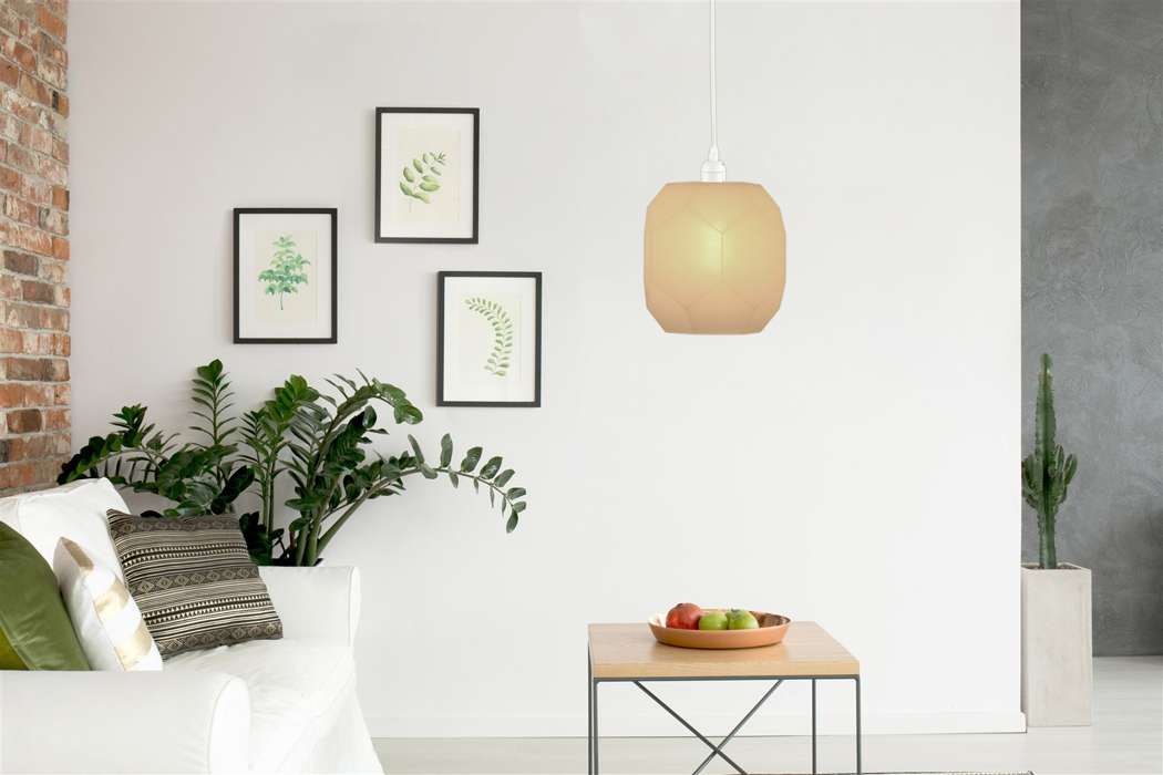 Hanglamp Meda wit - Afbeelding 2