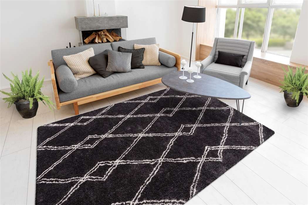 Orlando 125 antraciet 200x290cm - Afbeelding 2