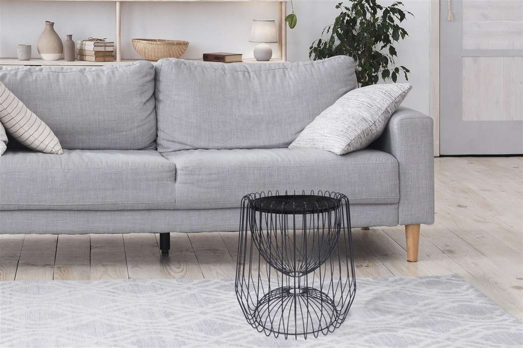 Bijzettafel Malibu 225 zwart - Afbeelding 2
