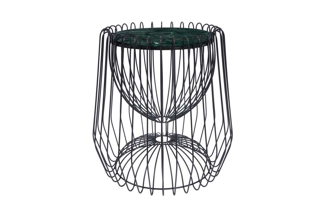 Sidetable Malibu 225 groen/zwart