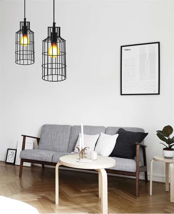 Hanglamp Adhara zwart - Afbeelding 2