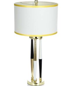 Tafellamp Paralla 110 wit/zwart/goud