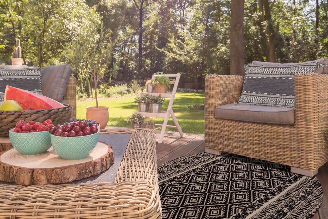 Sunny 110 zwart 120cm ROND - Afbeelding 5