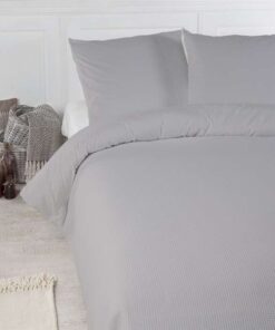 Alternative view of Bed Linen Mendoza 125 light grey 135cm x 200cm