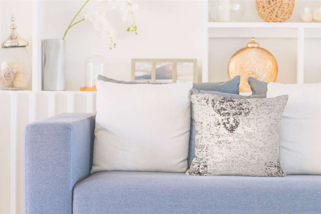 Nostalgia Pillow 285 Anthracite 45cm x 45cm - Afbeelding 2