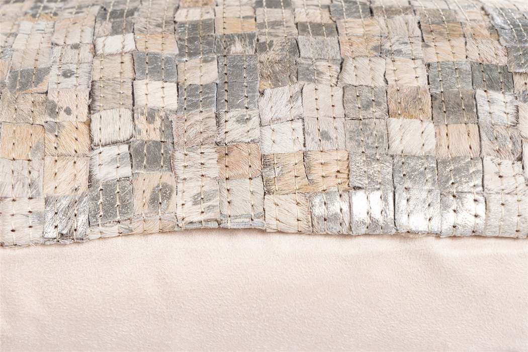 Finish Pillow 100 White / Silver 45cm x 45cm - Afbeelding 4