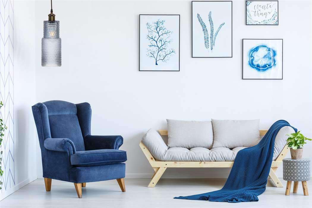 Hanglamp Rosi 125 blauw - Afbeelding 2