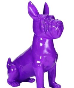 Sculptuur Terrier II 21-J Lila