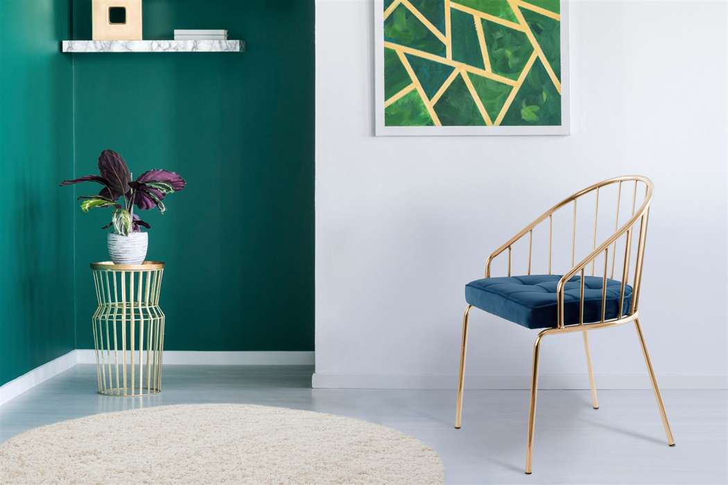 Chair Palma donker blauw - Afbeelding 2