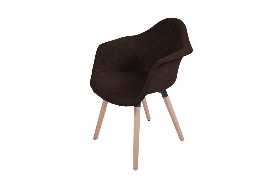 Chair Winston 125 set of 2 brown