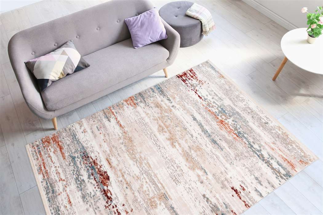 Akropolis 325 grijs/zalmroze 200x300cm - Afbeelding 2