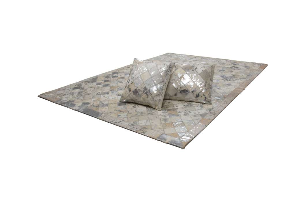Lavish Pillow 210 grey / silver 40cm x 60cm - Afbeelding 2